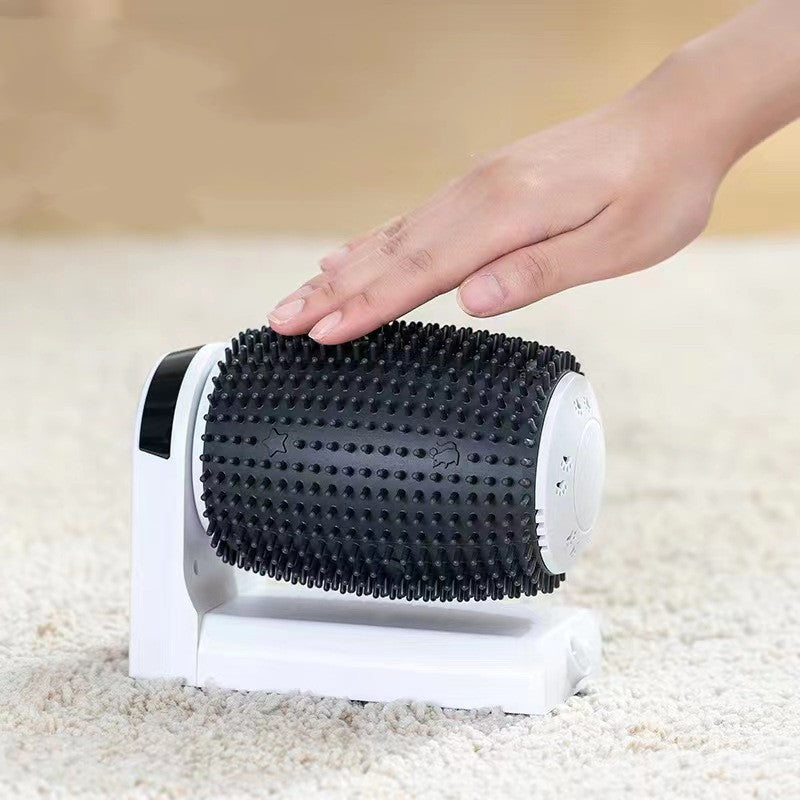 Automatic Cat Self Groomer Wall Corner Brushes Soft Cat Corner Scratcher Self Grooming - One Red Hill