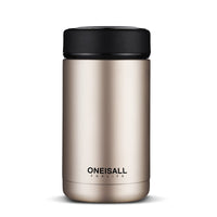 ONE IS ALL Men Gift Bottles 400ml Insulated Cup 304 Stainless Steel Mug Water Bottle Vacuum Flask Coffee Wine Mug - One Red Hill