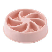 Cats Choke Prevention Slow Food Bowl