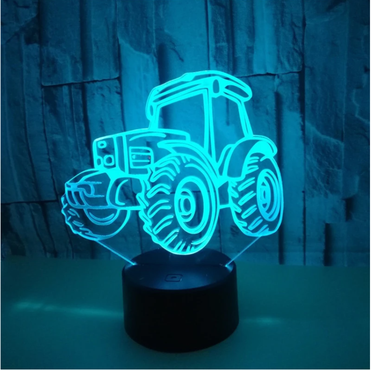 Colorful Touch Remote Control LED Visual Light - One Red Hill