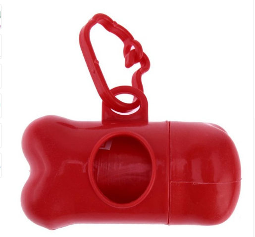 Pet Toilet Picker Bone Type Garbage Bag Storage Box - One Red Hill