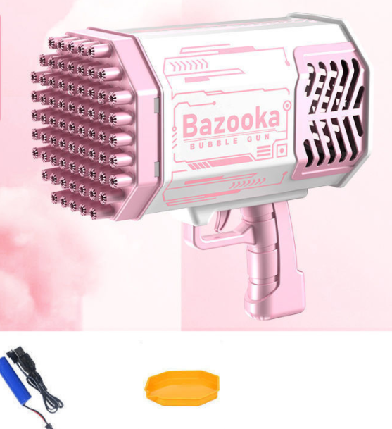 69 Holes Soap Bubbles Machine Gun - One Red Hill