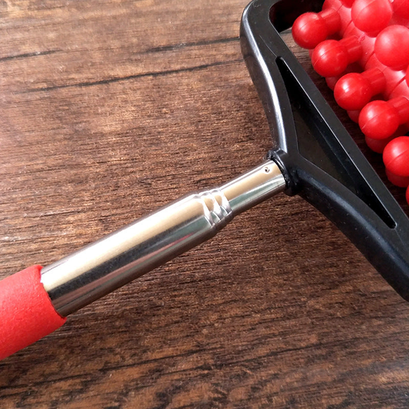 Telescopic Plastic Massage Roller Back Scratcher