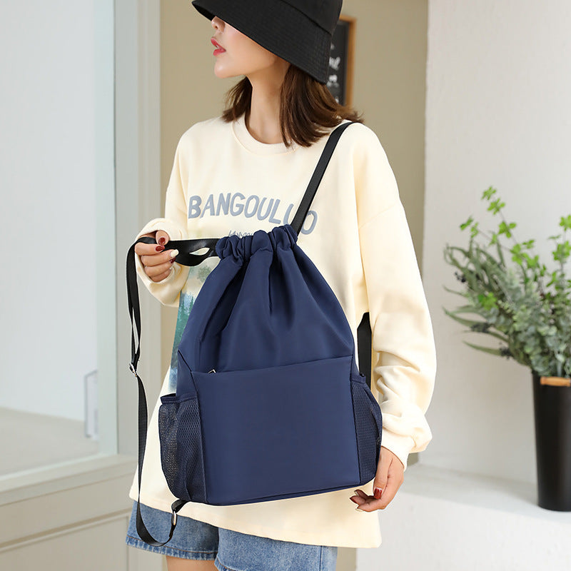 Oxford Cloth Bundle Pocket Large Capacity Drawstring