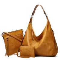 Large Capacity Son Mother Tote Texture Casual Portable Shoulder Bag Versatile Simple Women's Autumn And Winter - One Red Hill