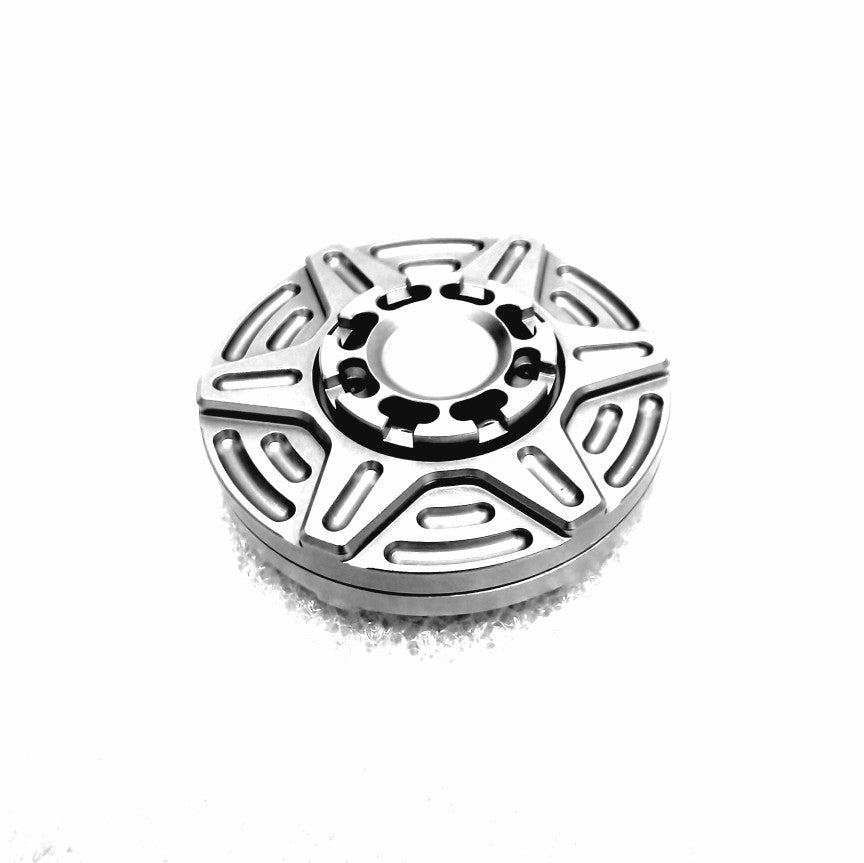 Fidget Spinner Stainless Steel  Decompression Toy Gift