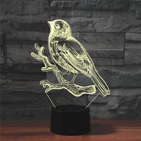 Colorful Touch Remote Control Charging LED Desk Lamp - One Red Hill