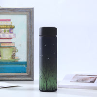 Stainless steel vacuum flask straight body