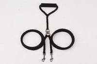 Braided PP round rope dog leash