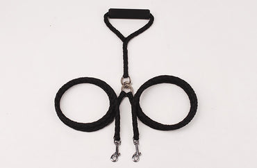 Braided PP round rope dog leash