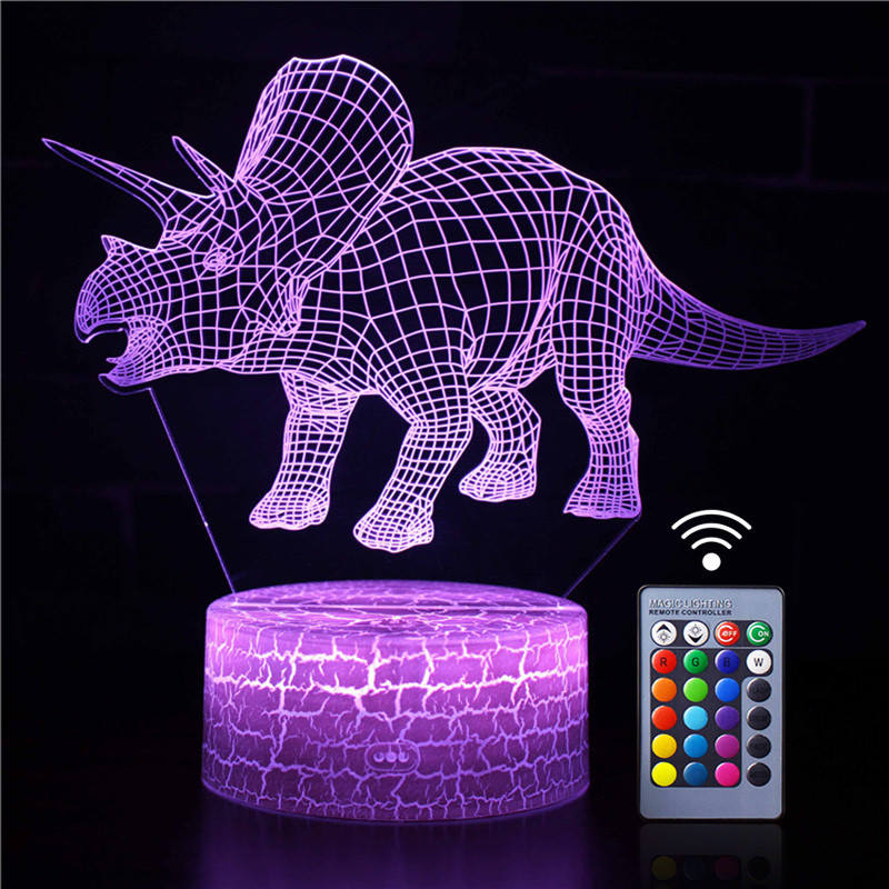 Colorful touch remote control LED visual light - One Red Hill