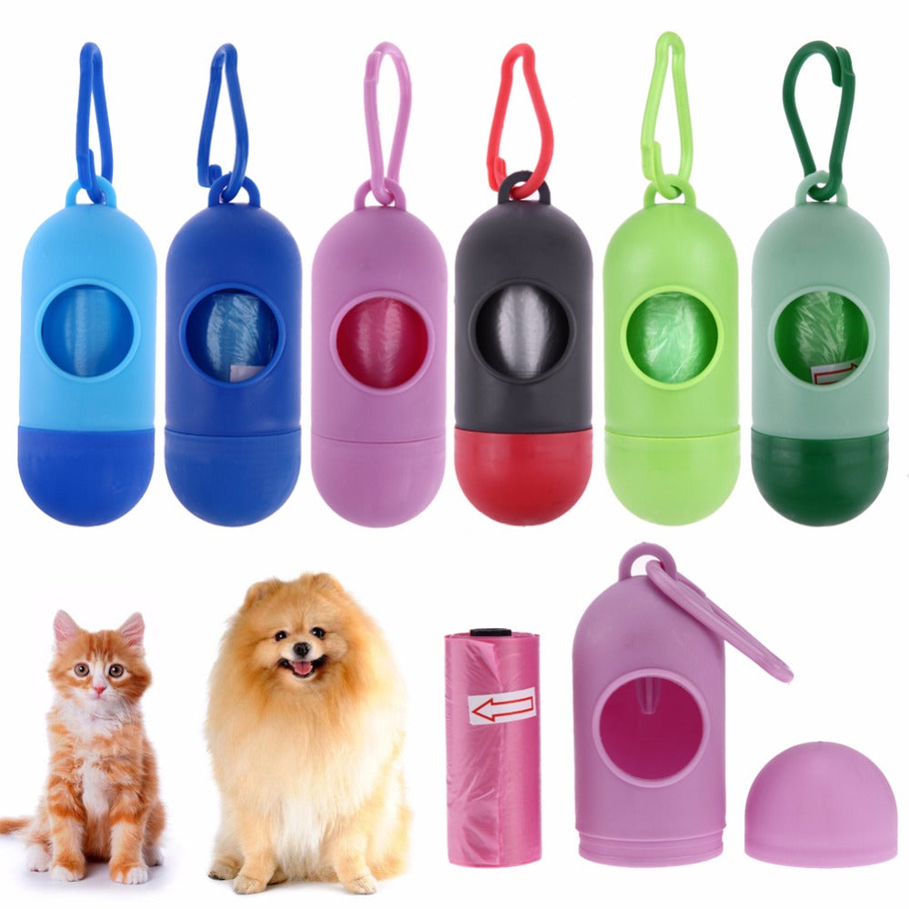 Pet Toilet Picker Bone Type Garbage Bag Storage Box - One Red Hill