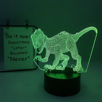 Night lamp remote control desk lamp toy gift lamp - One Red Hill