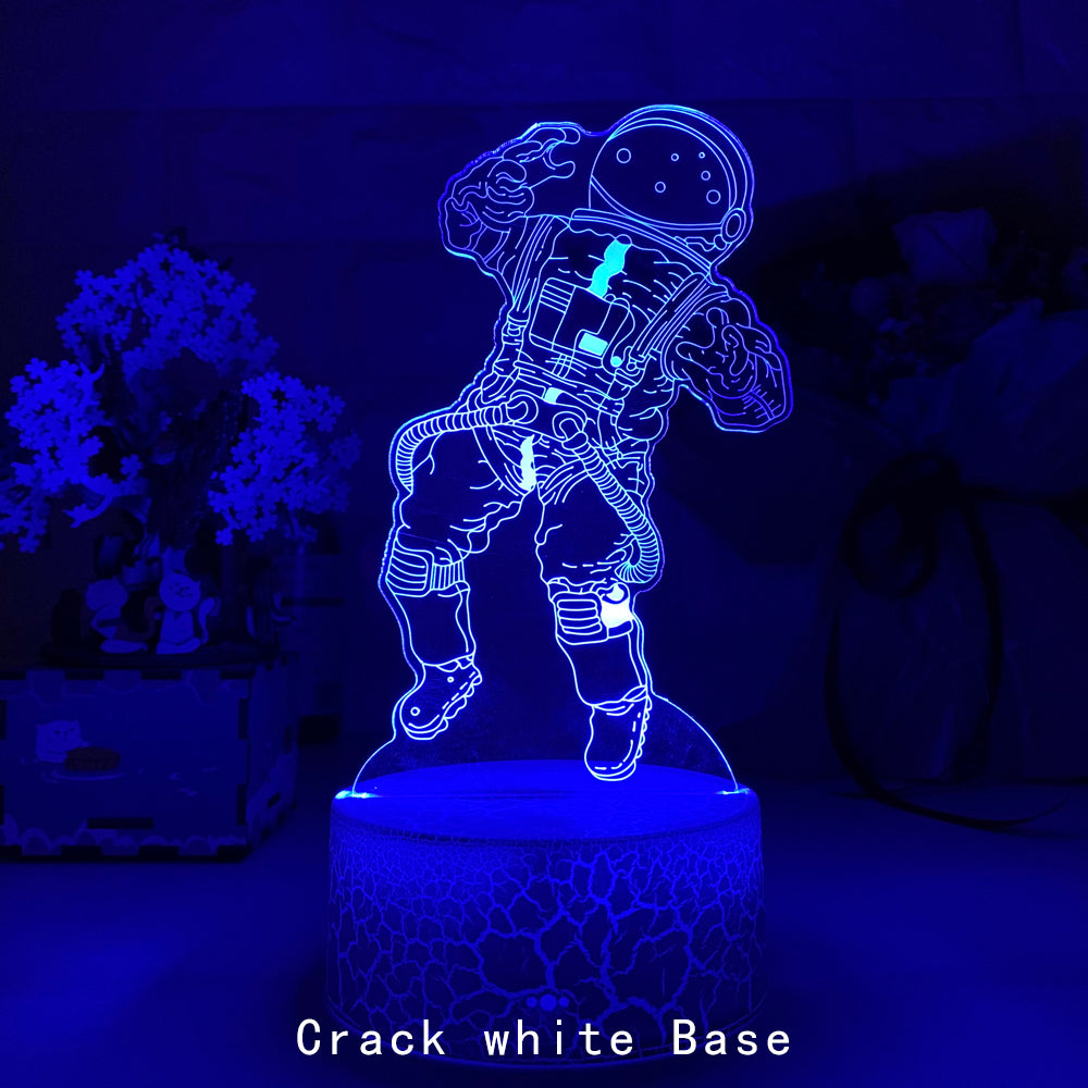 Astronaut Series Touch Remote Control LED Creative Gift Light - One Red Hill