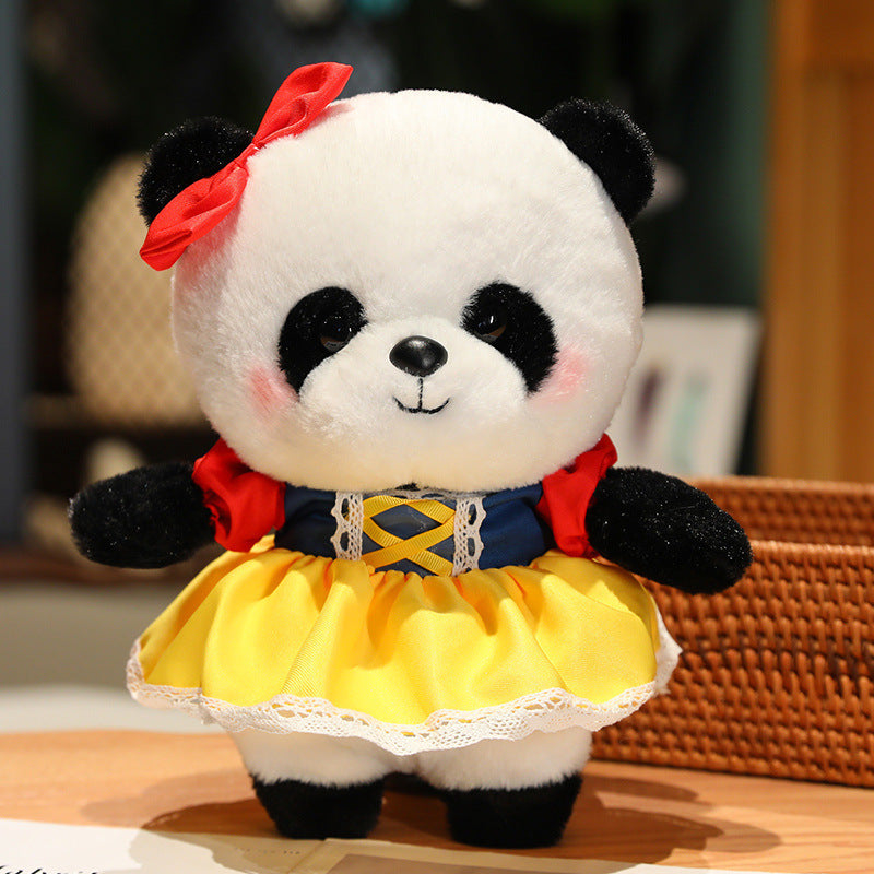 Princess Skirt Panda Doll Plush Toy Panda Children's Day Gift - One Red Hill