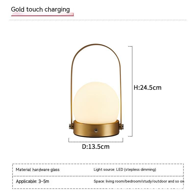 Portable Charging Desk Lamp Nordic - One Red Hill