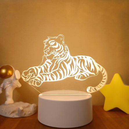 3D Lights Colorful Touch Remote Control LED Visual Lights - One Red Hill