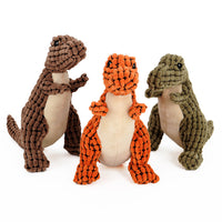 Dinosaur Pet Toys Giant Dogs Pets Interactive Dog Toys For Large Dogs Chew Toys Chihuahua Plush Stuffing Squeakers - One Red Hill