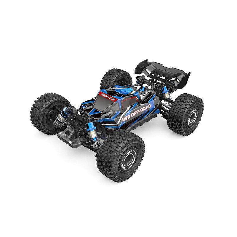 Four-wheel Drive Brushless Remote Control Speed Car Bigfoot Model Toy - One Red Hill