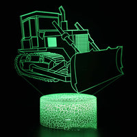LED colorful touch remote control night light - One Red Hill