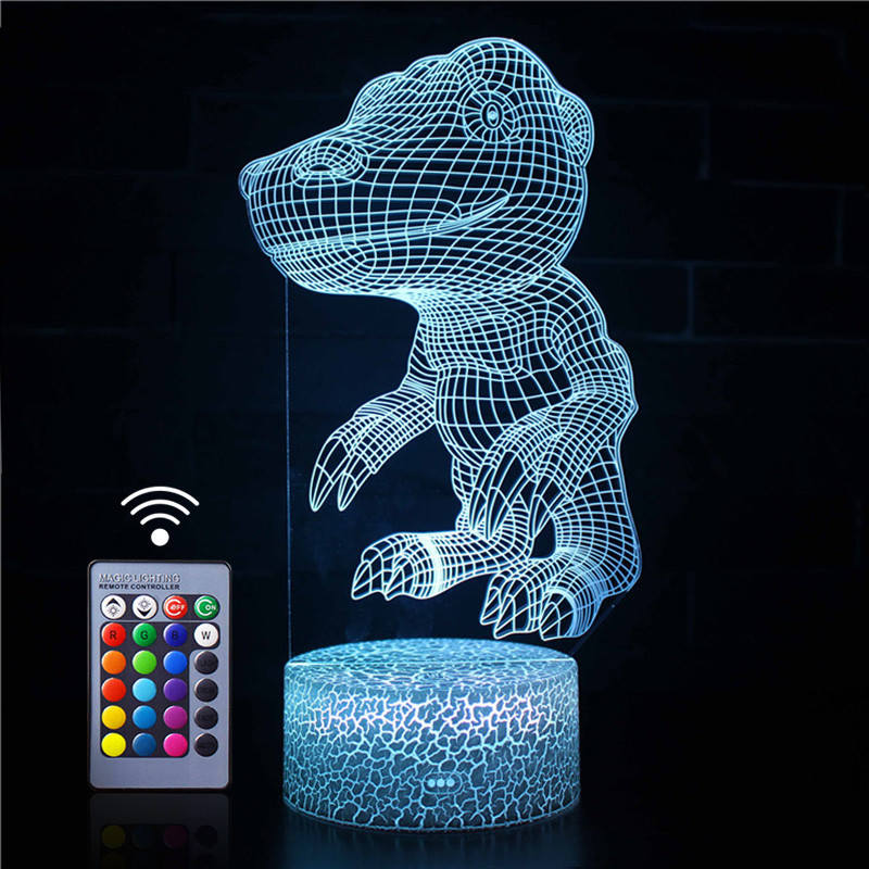 Colorful touch remote control LED visual light - One Red Hill