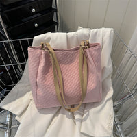 Casual Large Capacity Shoulder Bags Women Fashion Shopping Handbag - One Red Hill