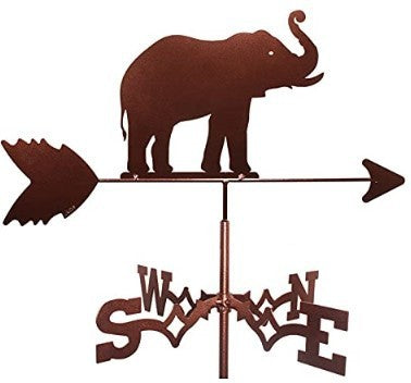 Weather Retro Iron Roof Decoration