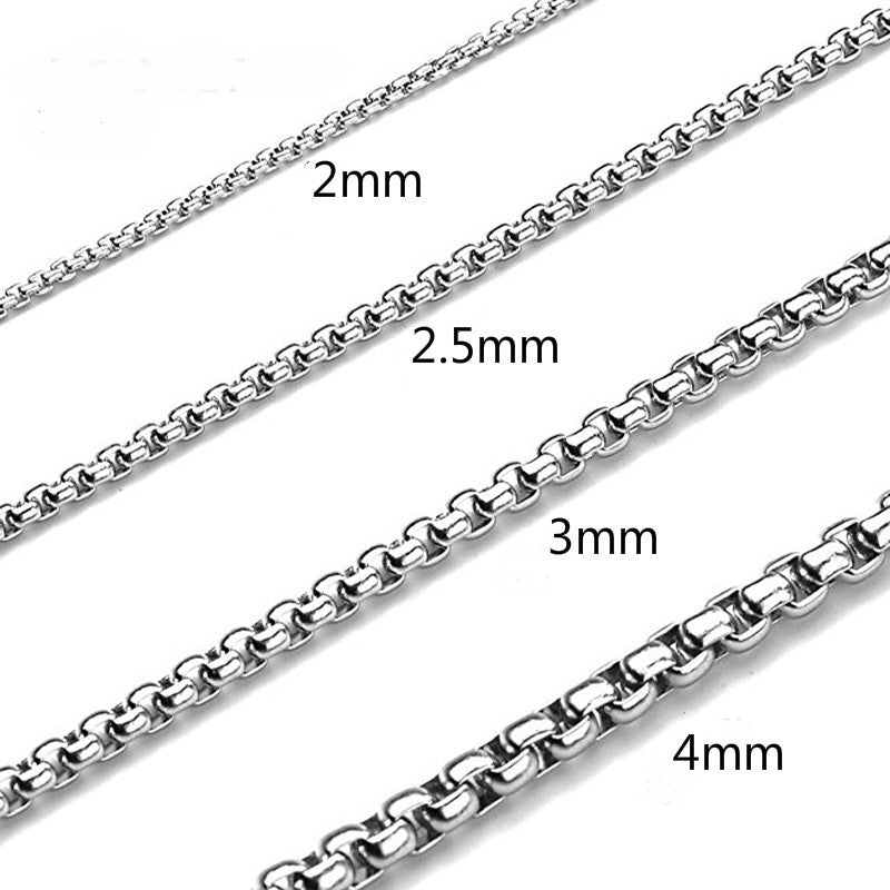 Simple And Versatile Stainless Steel Necklace