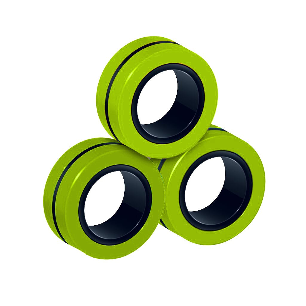 Magnetic finger rotating ring - One Red Hill