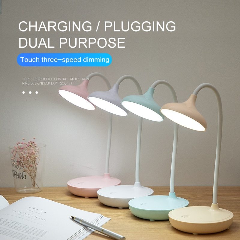 USB charging desk lamp - One Red Hill