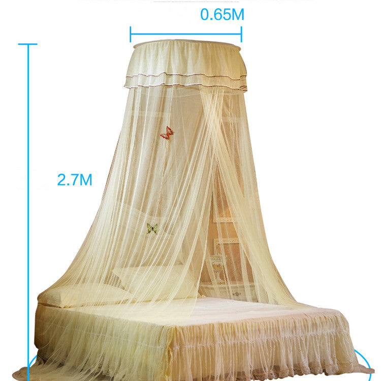 Lace Princess Dome Floor Mosquito Net