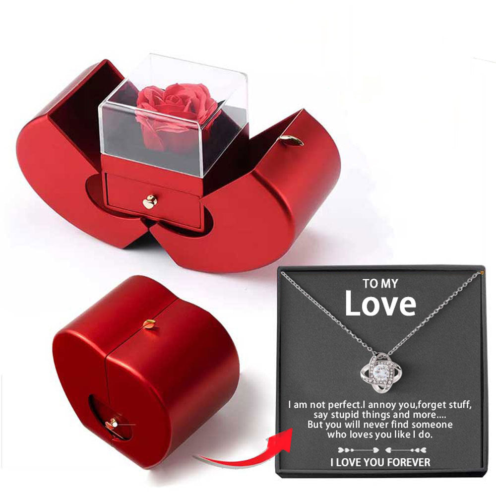 Fashion Hollowed Out Light Luxury Necklace - One Red Hill