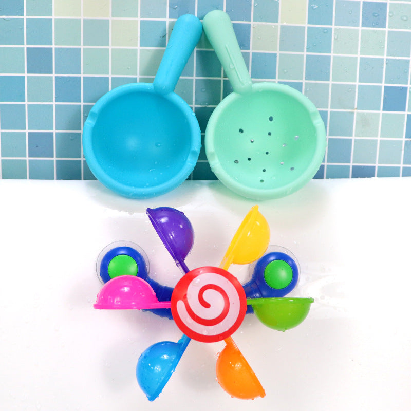 Take A Bath play In The Water windmills And  Boys And Girls