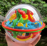 3D Magic Maze Ball 100 Levels Intellect Ball Rolling Ball Puzzle Game Brain Teaser Baby Learning Educational Orbit Funny Game - One Red Hill