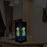 New Paper Carving Lamp Star Pineapple 16 Color Remote Control Touch Bedside Lamp - One Red Hill