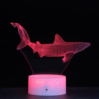 LED colorful touch remote control night light - One Red Hill