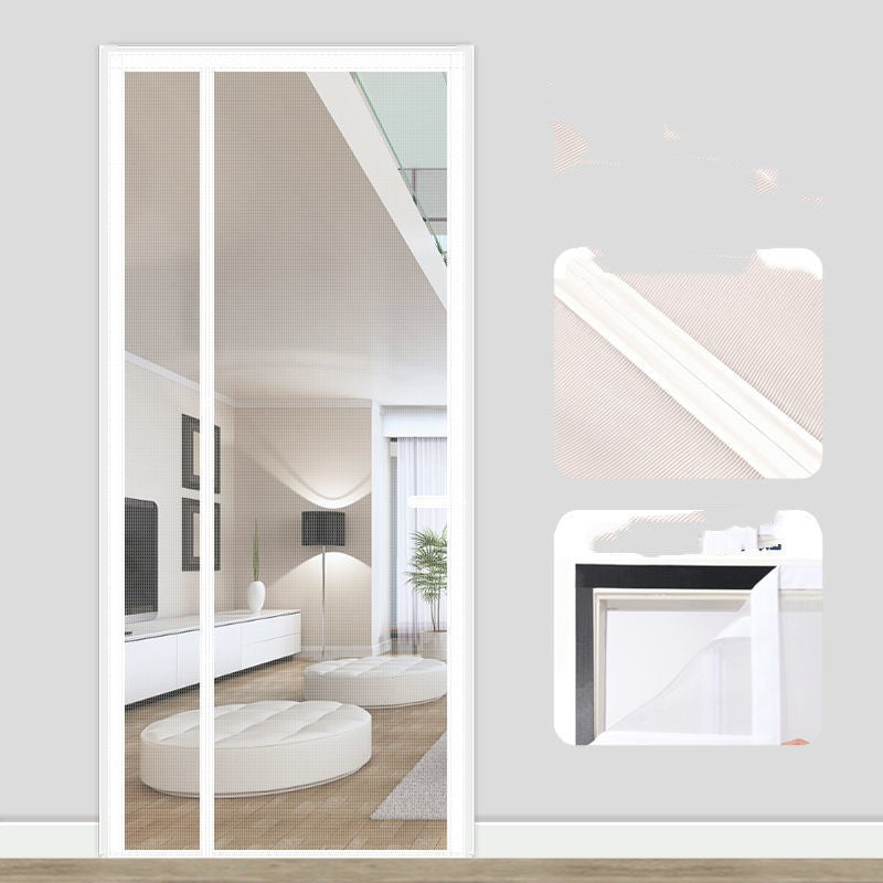 New Type Of Mosquito Proof Door Curtain For Home Use Without Punching - One Red Hill