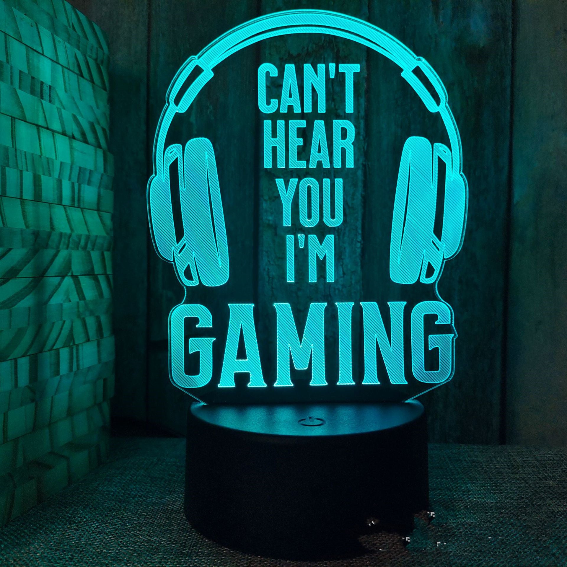 Small Night Light Touch Remote Control Cracked LED - One Red Hill