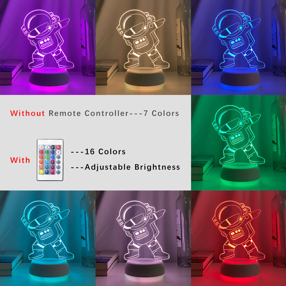 Colorful Touch Remote Control LED Visual Light - One Red Hill
