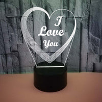 Creative Touch Remote Control Colorful Table Lamp - One Red Hill