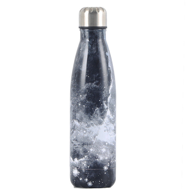 New Starry Sky Galaxy Coke Bottle Stainless Steel Vacuum Flask