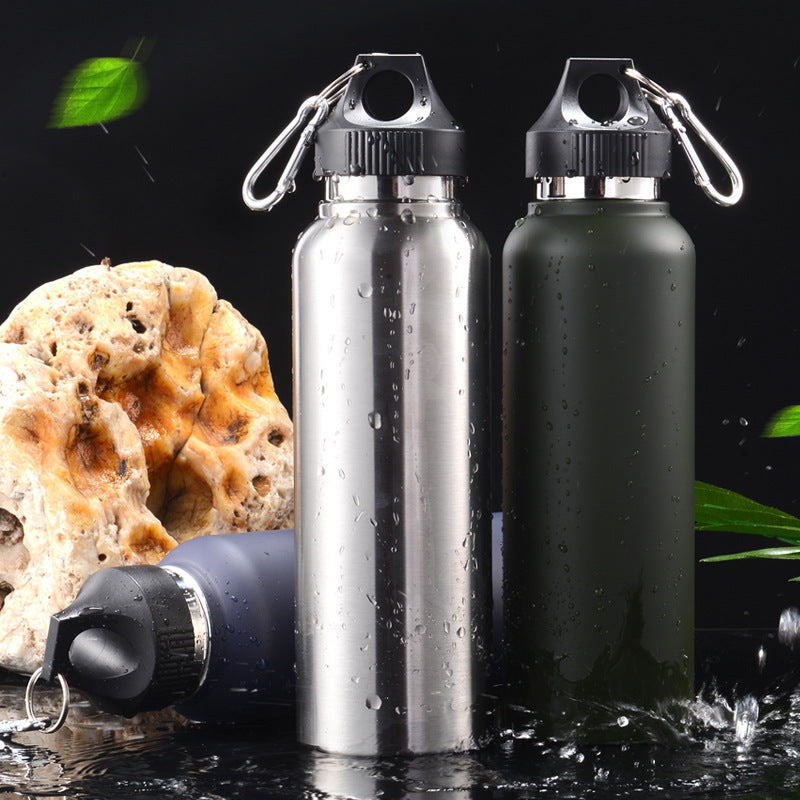 Double vacuum stainless steel vacuum flask - One Red Hill