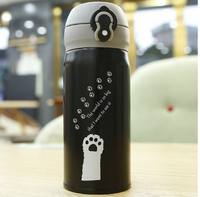Stainless steel vacuum flask cat claw vacuum cup