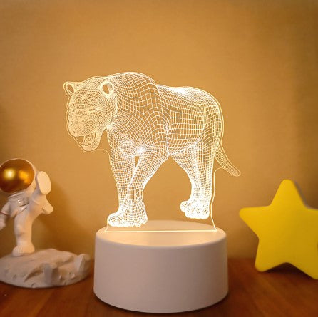 3D Lights Colorful Touch Remote Control LED Visual Lights - One Red Hill