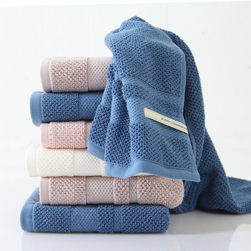 Cotton Thickened Gift Embroidered Towel - One Red Hill
