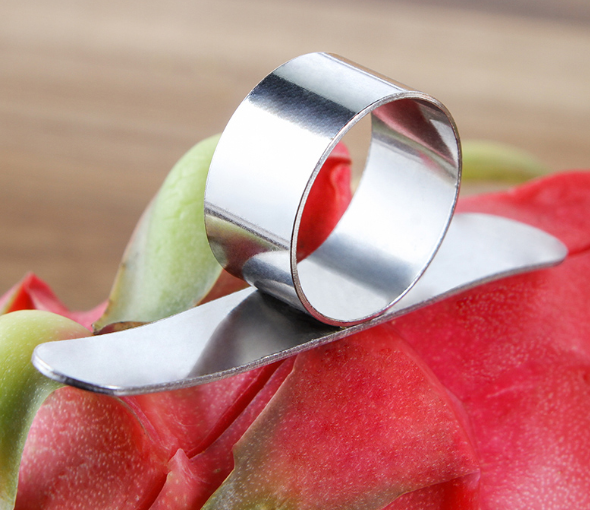 Stainless Steel Peeler Ring Kitchen Gadgets - One Red Hill