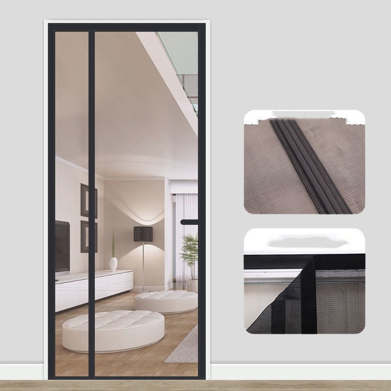New Type Of Mosquito Proof Door Curtain For Home Use Without Punching - One Red Hill