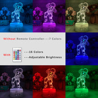 Astronaut Series Touch Remote Control LED Creative Gift Light - One Red Hill