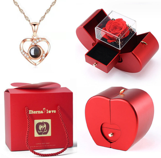 Creative Jewelry Box - Love Eternal Flower Gift Box