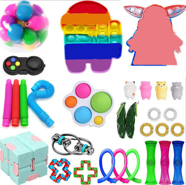 Sell Combination Set Unlimited Rubik's Cube Edamame Track Chain Rugby Squeeze Music